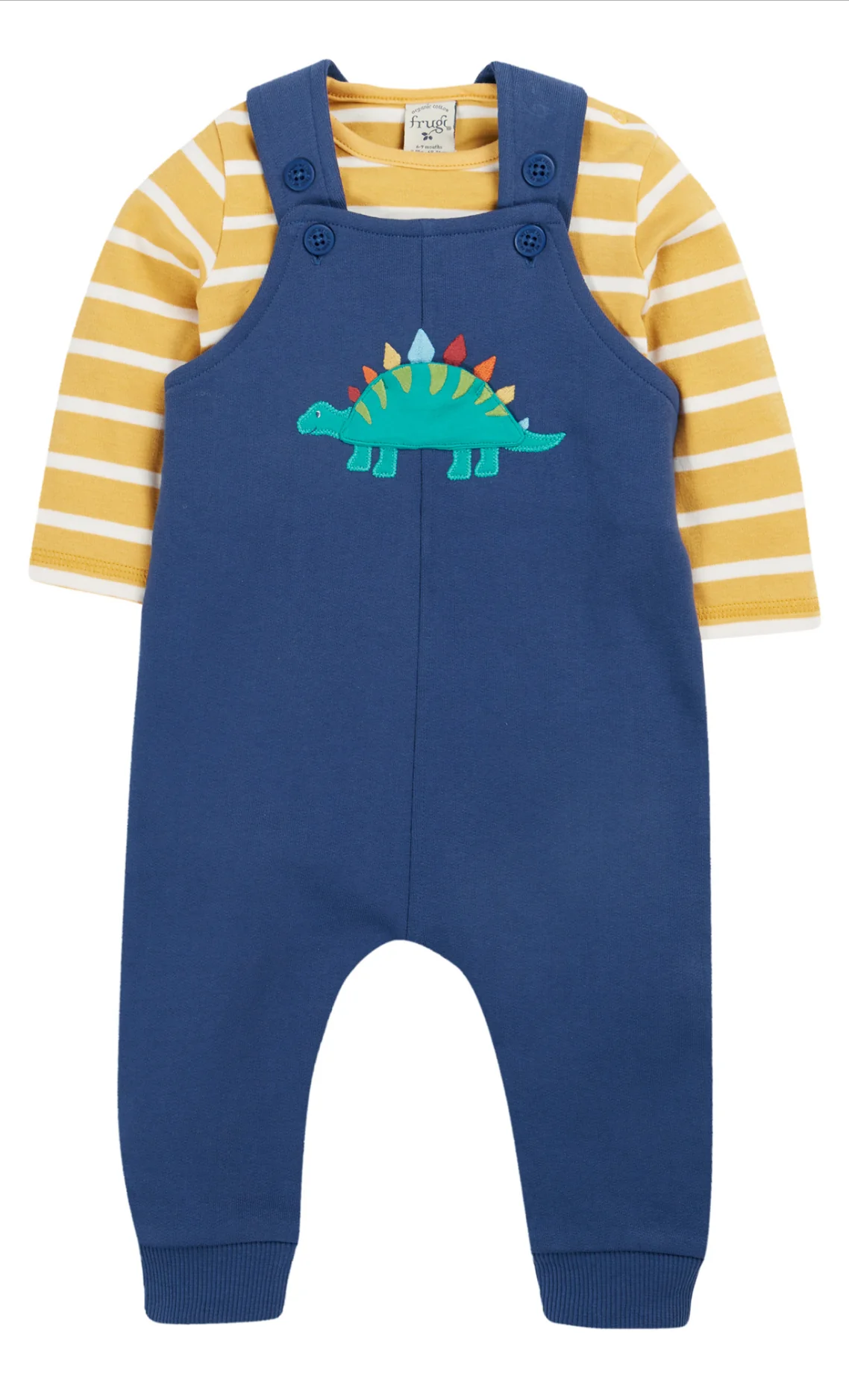 Dino Overall Set von Frugi