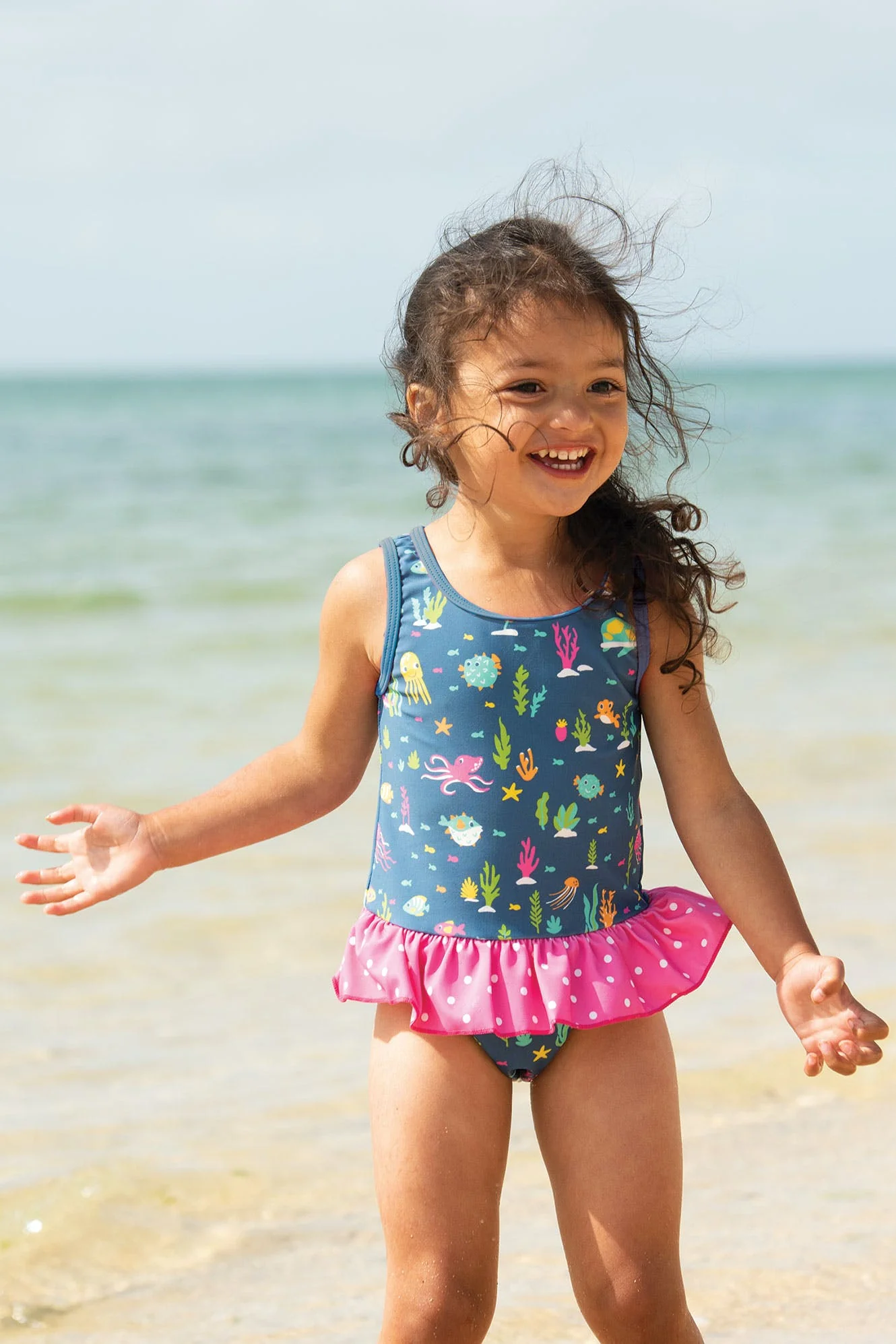 Badekleid Fische, UPF 50+ von Frugi - Image 2