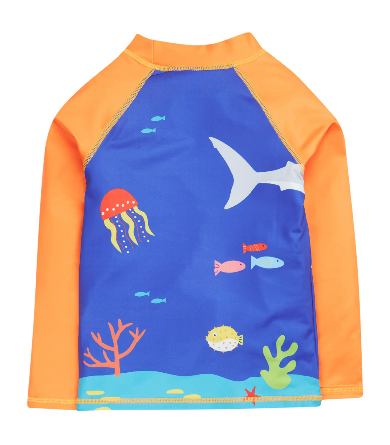 Badeshirt Hai und Piratenschiff von Frugi - Image 2