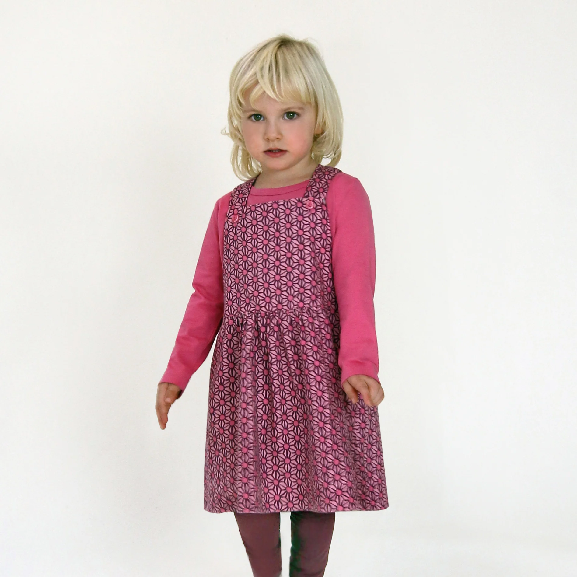 Wendekleid in grün mit Vögel von Enfant Terrible - Image 2