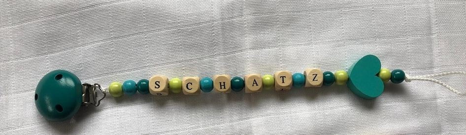 Geschlechtsneutrale Nuggikette mit Kosename oder Name - Image 2