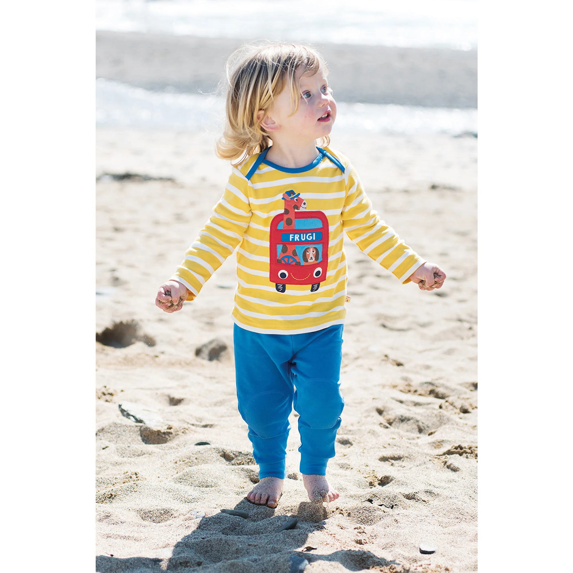 Hose blau von Frugi - Image 4