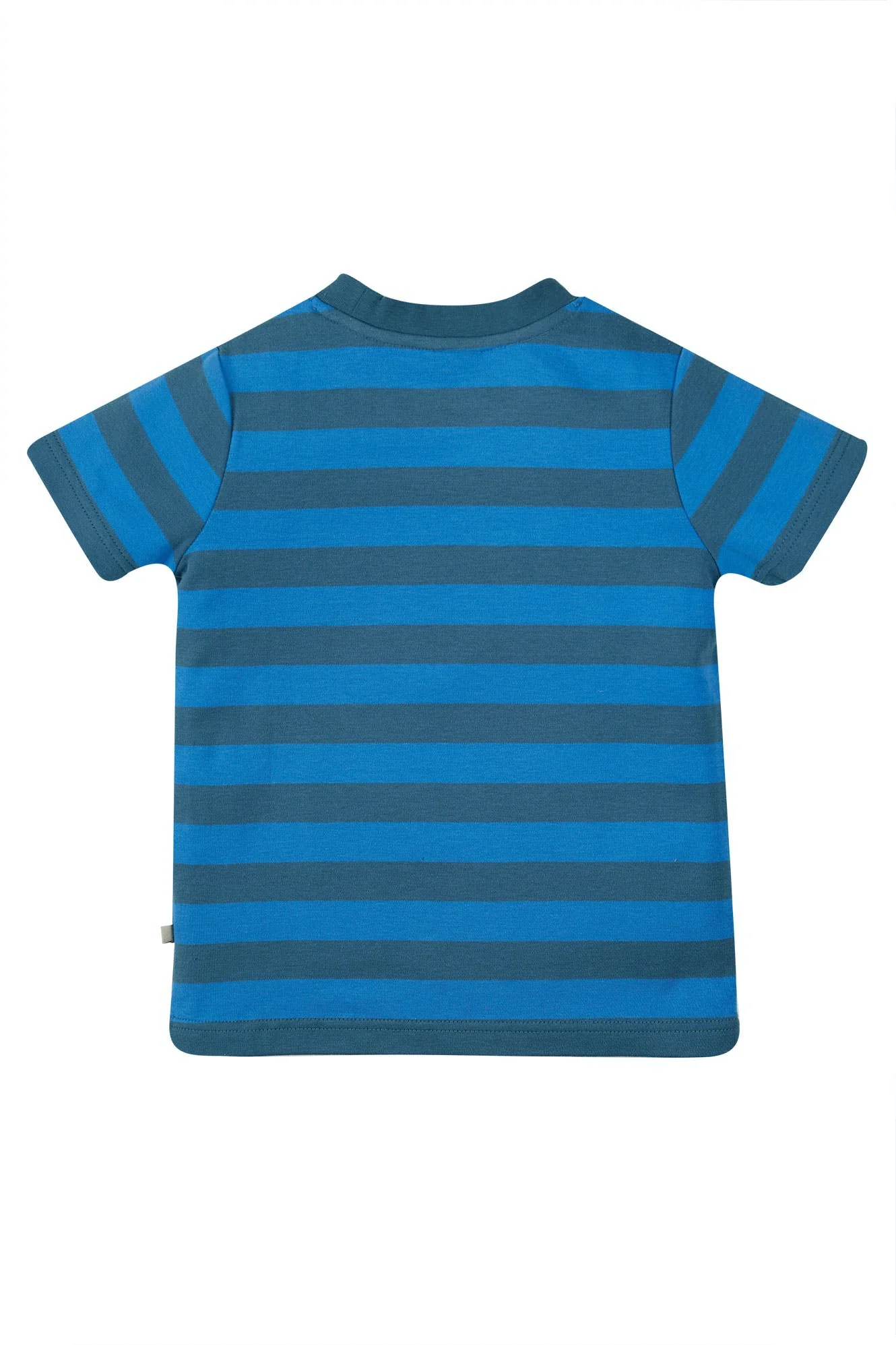 T-Shirt gestreift mit Traktor von Frugi - Image 2