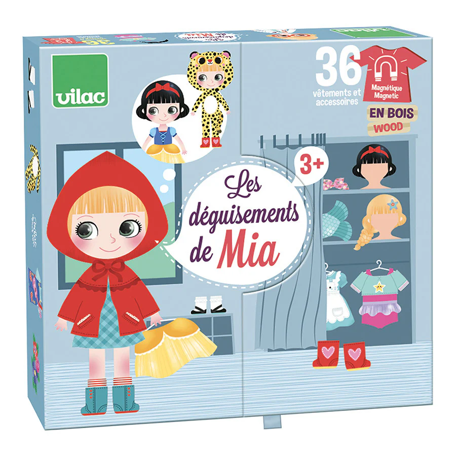 Magnetisches Mädchen zum Anziehen von Vilac