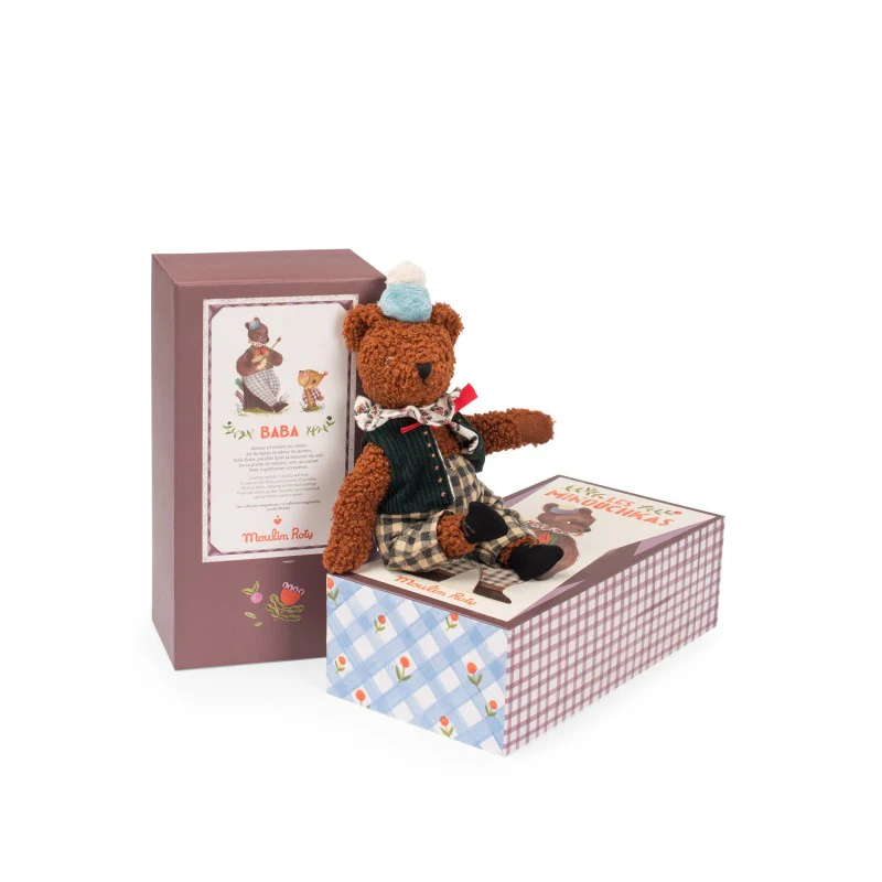 Baba der Bär aus Plüsch von Moulin Roty