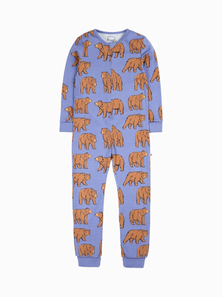 Overall Bär mit Zip von Frugi