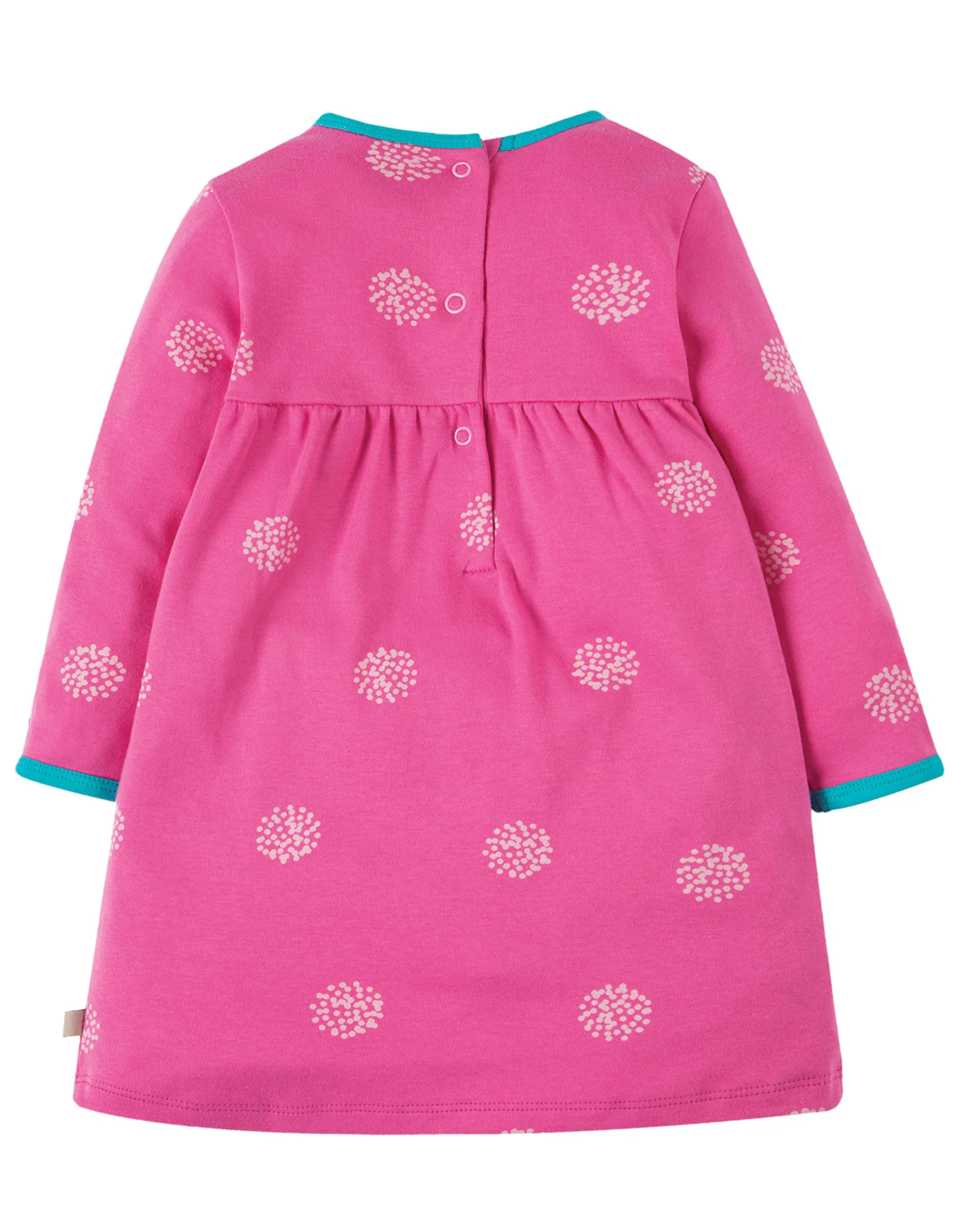 Pinkes Kleid mit Häsli von Frugi - Image 3
