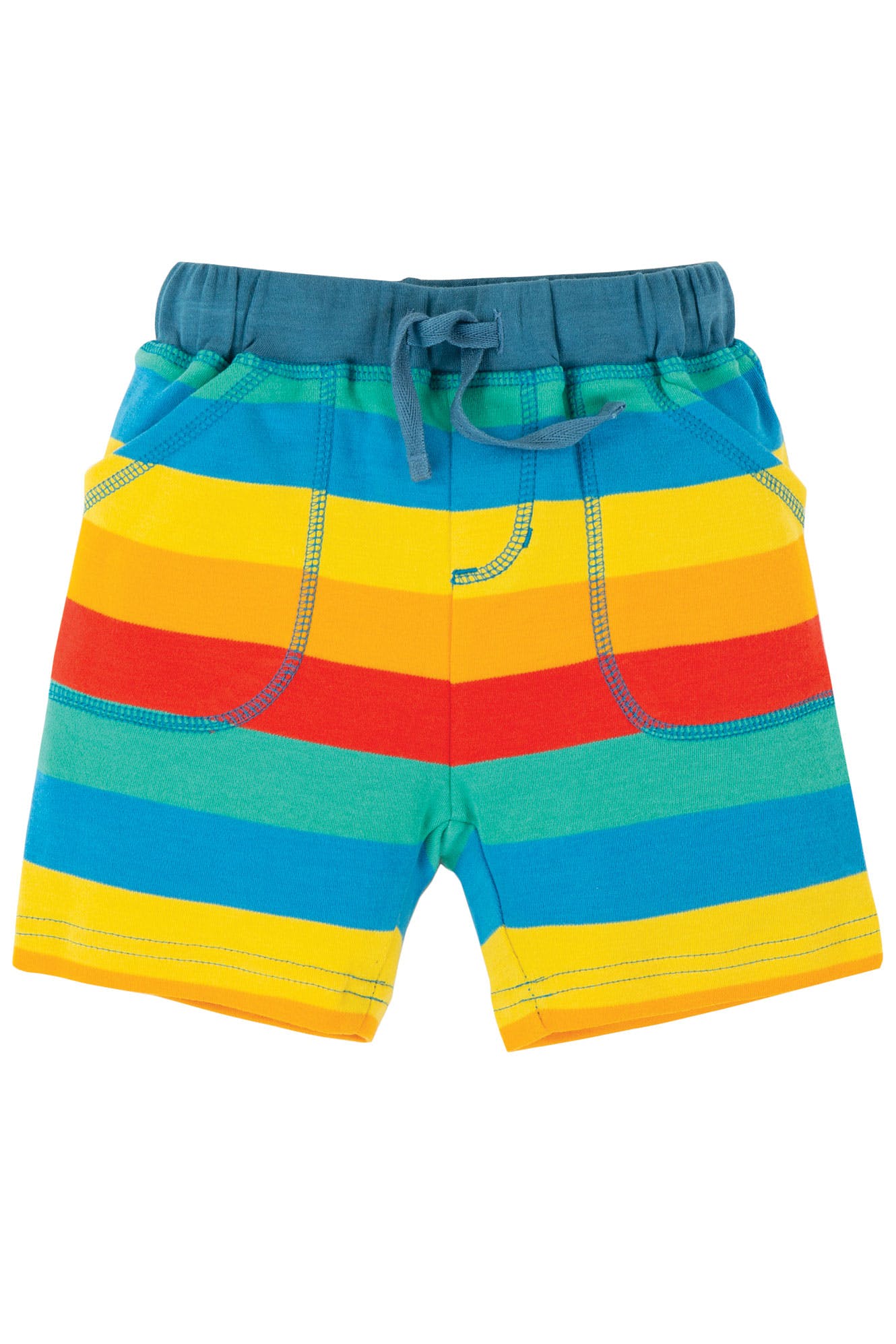 Regenbogen Shorts von Frugi