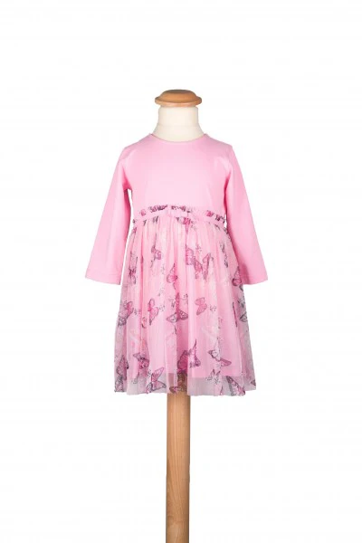 Rosa Schmetterlingkleid  von Happy Girls