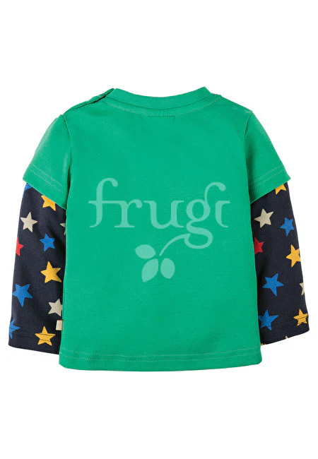 Shirt Kuh mit Huhn von Frugi - Image 2