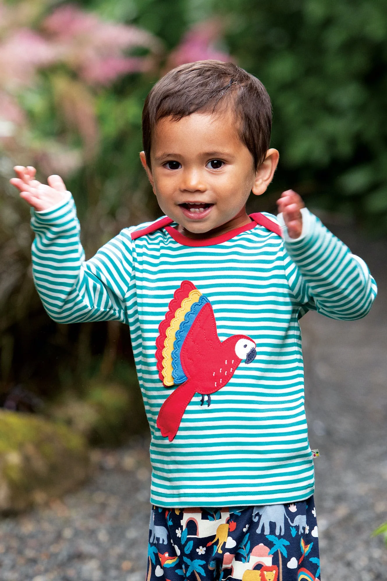 Shirt grün Papagei von Frugi - Image 2