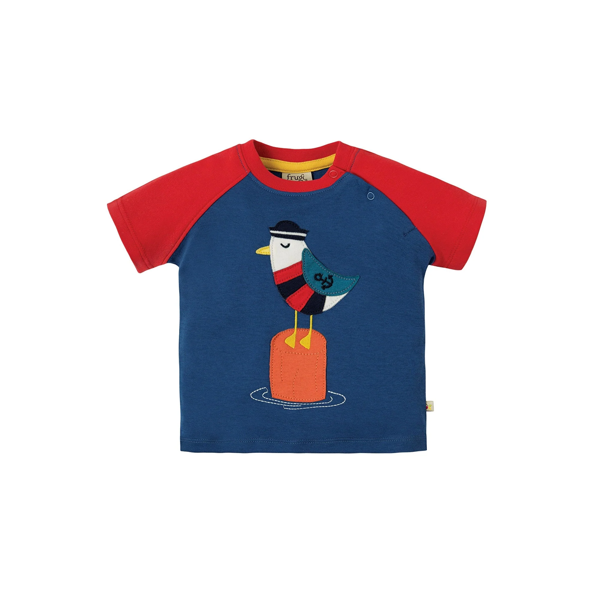 Shorts rot/weiss gestreift von Frugi - Image 4