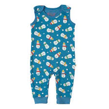 Strampler Schneemann von Frugi