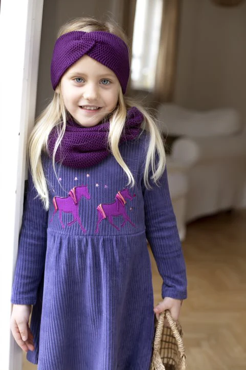 Kleid Velvet rib Pferdeapplikation von Enfant Terrible - Image 2