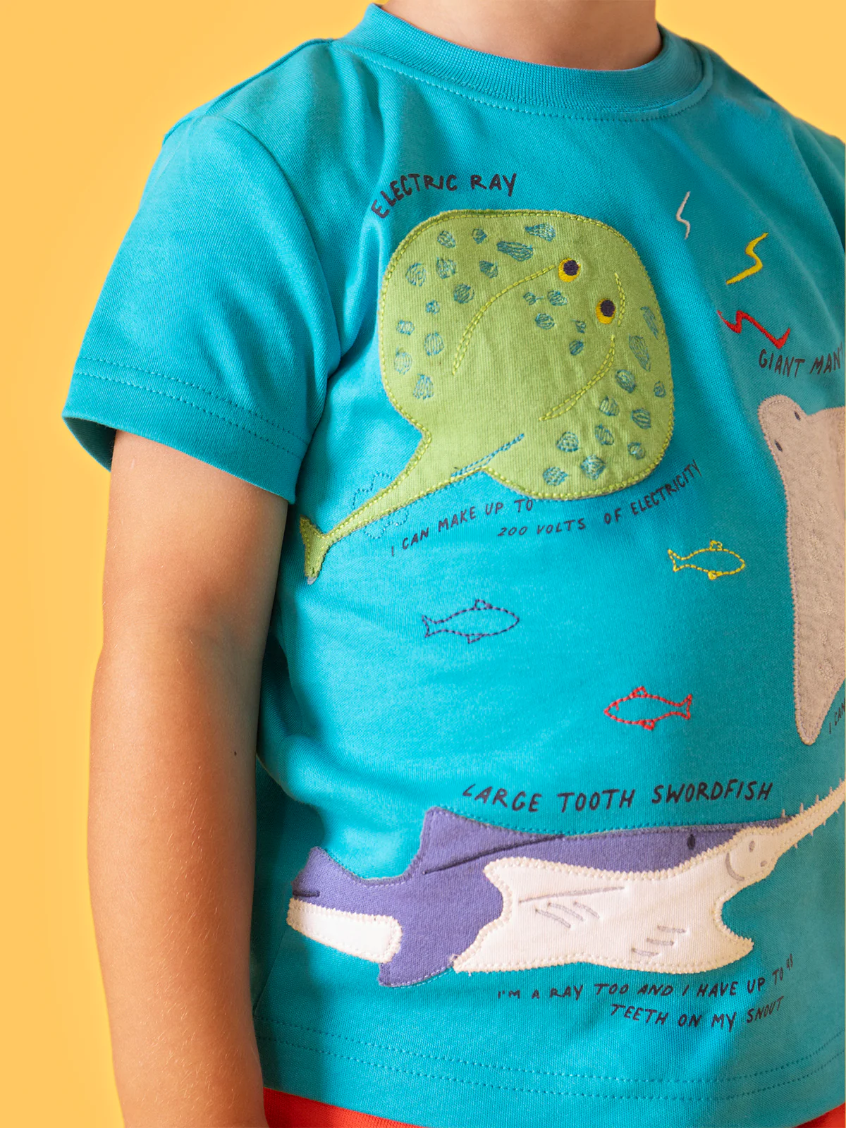 T-Shirt Fische von Frugi - Image 2