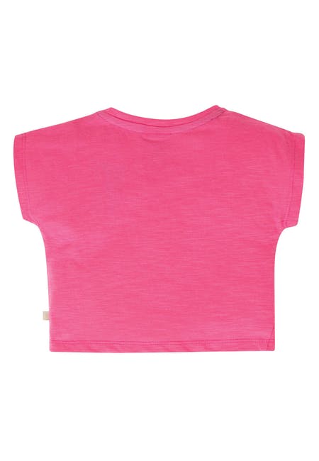 Pinkes T-Shirt mit Einhorn von Frugi - Image 3