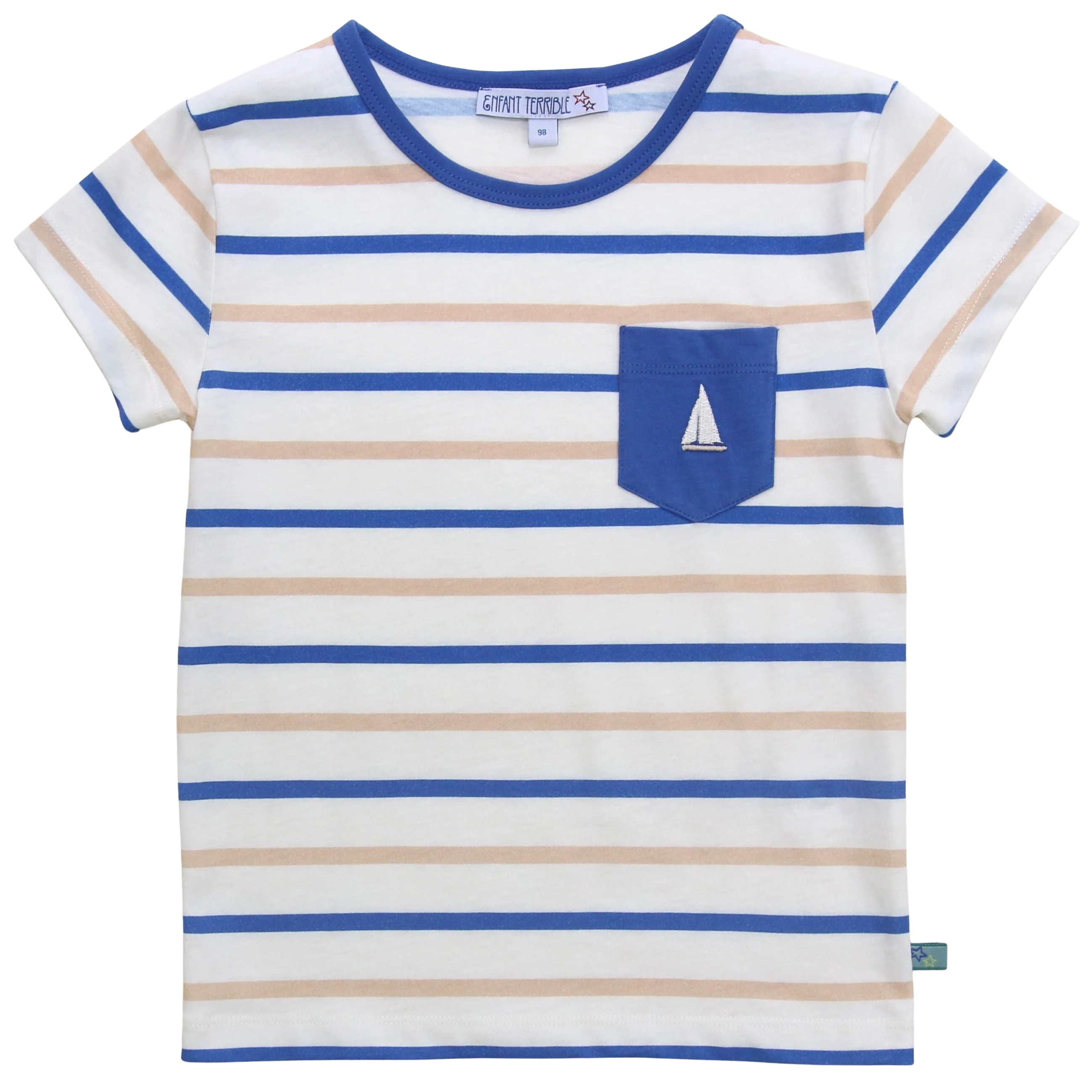 T-Shirt mit Segelbot von Enfant Terrible
