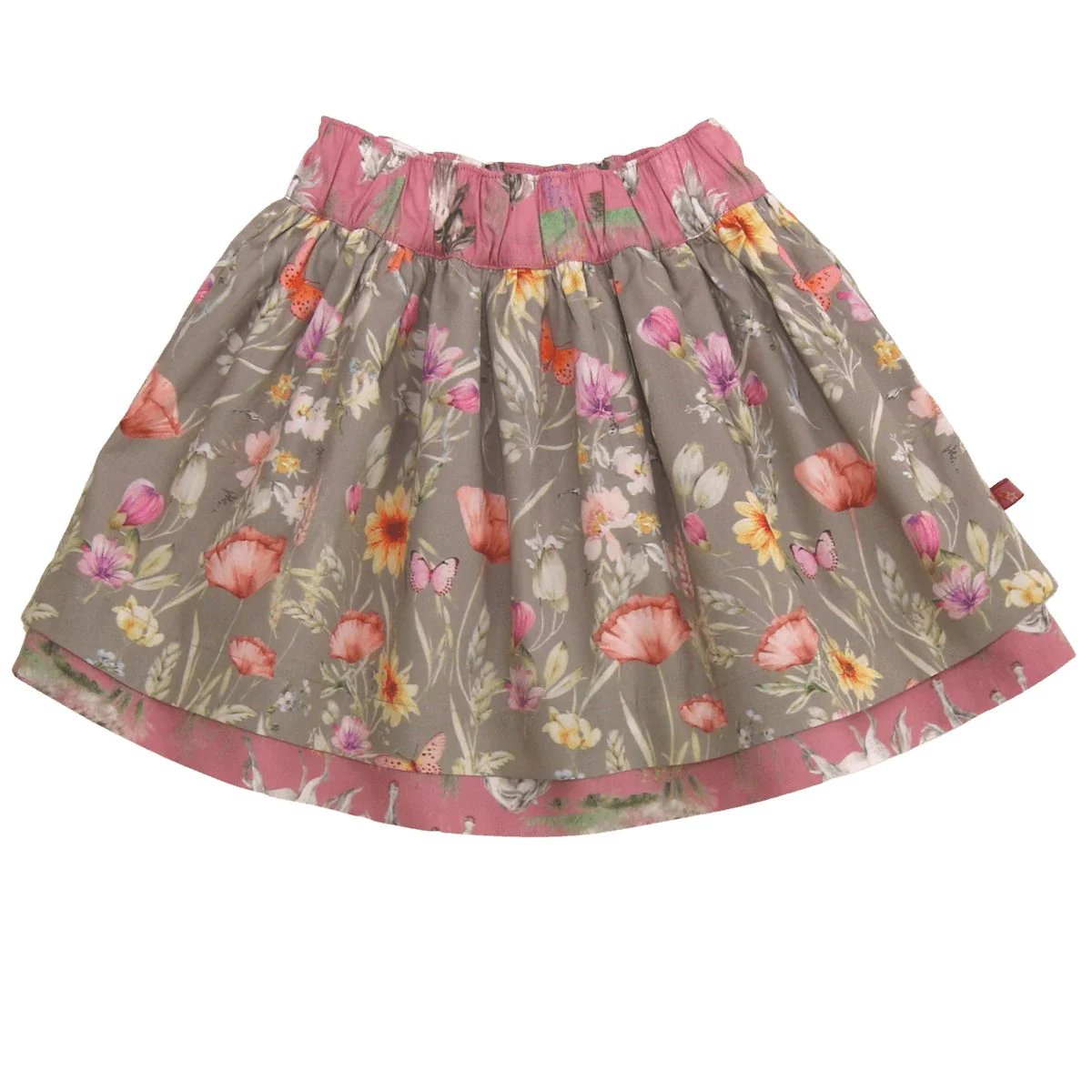 Wenderock mit Wiesenblumen- und Pferdedruck von Enfant Terrible - Image 2