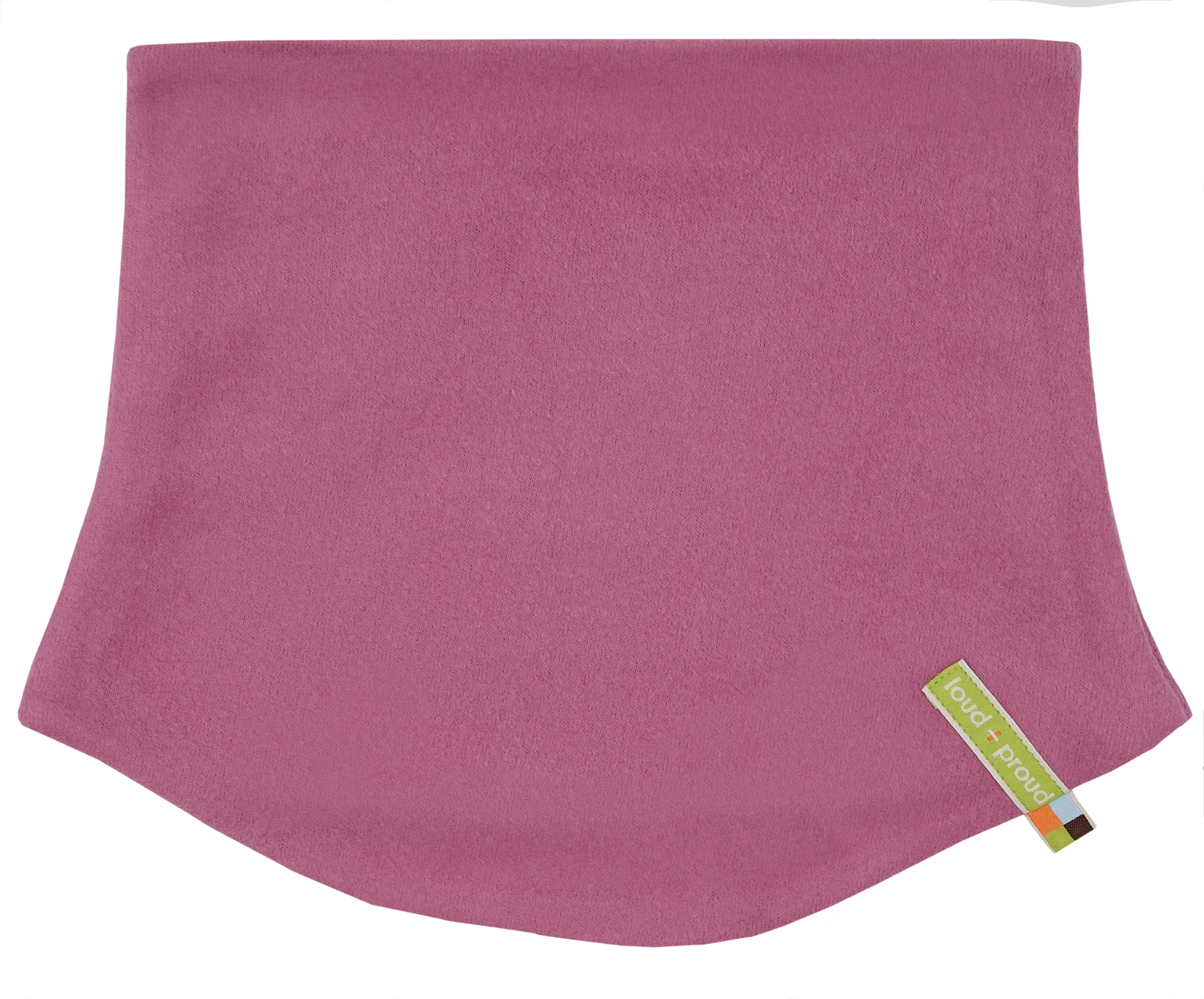 Wendeschal Fleece in altrosa mit Pferde von loud + proud
